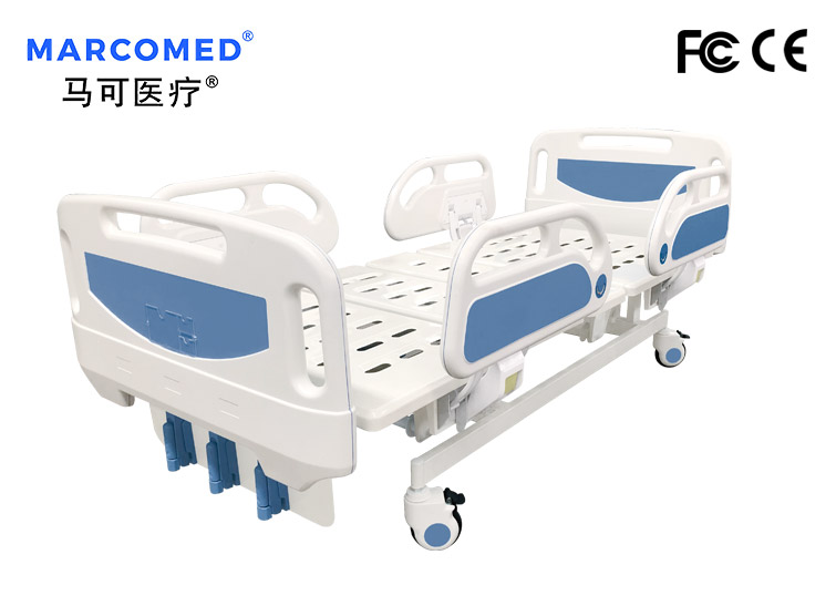 三摇手摇式病床（四角自力刹车)